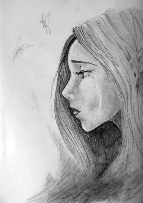 Sad Face Drawing at PaintingValley.com | Explore collection of Sad Face Drawing