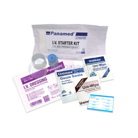 Panamed I.V. Starter Kit, Standard – Progressive Medical Corporation