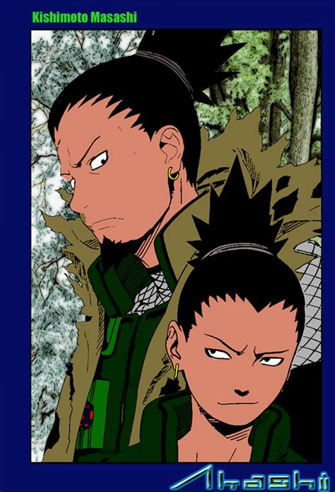 Shikaku And Shikamaru by Akashii on DeviantArt