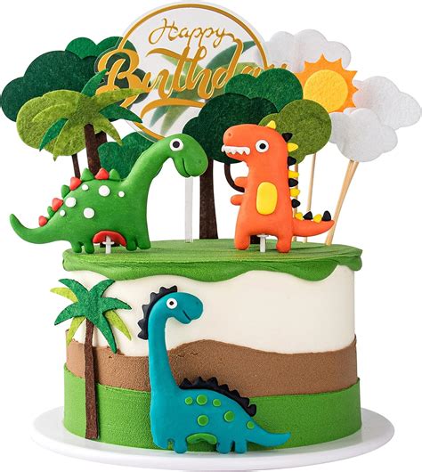 Bring the dinosaur era to life with cake decorations dinosaur ideas