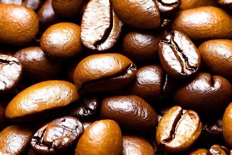 Premium Photo | Coffee beans close-up image