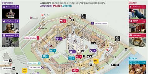 Tower of London Map | Learn the Ins & Outs for a Perfect Visit