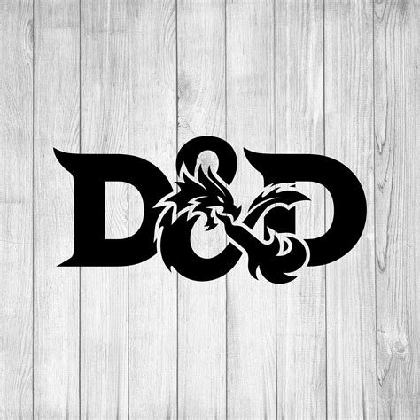 D&D Logo Dungeons and Dragons Svg Dnd Logo Dungeons and - Etsy Ireland