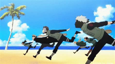 Leap GIF - Ninja Naruto Run - Discover & Share GIFs