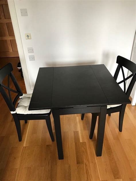 Ikea Extendable Dining Table / Lovely Ikea "Glivarp" Glass & metal extendable dining ... : · the ...