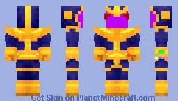 Thanos Minecraft Skin