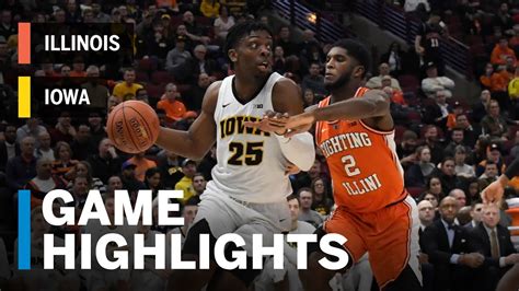 Highlights: Hawkeyes Give Record Setting Performance | Illinois vs. Iowa | March 14, 2019 - YouTube