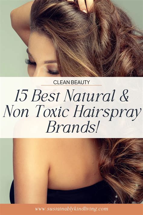 The 15 Best Natural & Non Toxic Hairspray In 2024 | Tested & Reviewed ...