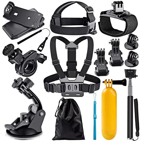 15 in 1 Accessories Kit Compatible With Gopro Hero 12 /11 /10 /9 /8, Insta 360 One X4 / X3/ RS ...