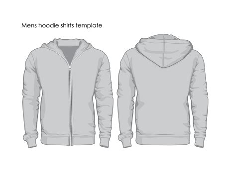 Printable Hoodie Design Template