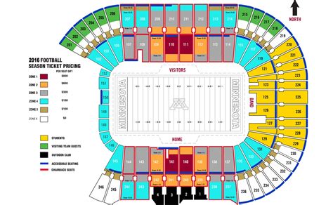 Gophers introduce scholarship seating for football games | FOX Sports