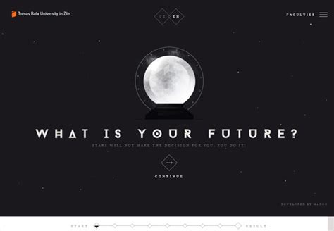 26 Inspiring Dark Web Designs