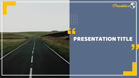 Vantage Road Google Slides Themes and PowerPoint Template : MyFreeSlides