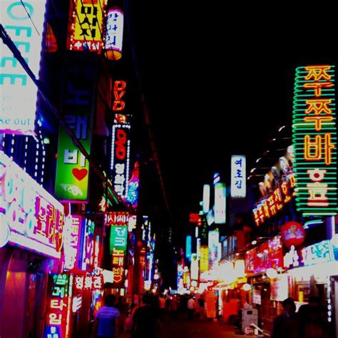 Seoul nightlife~ | Night life, Seoul, Travel