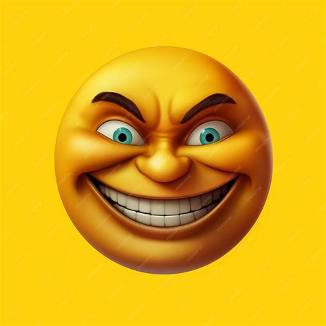 Premium Photo | Happy 3d emoji faces