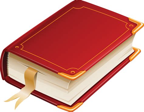 red book transparent background - Clip Art Library