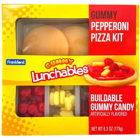 Gummy Lunchables Pizza | Candy Funhouse