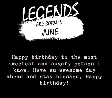 Birthday Quote Image for June Born People | Birthday month quotes, June quotes, Birthday quotes ...