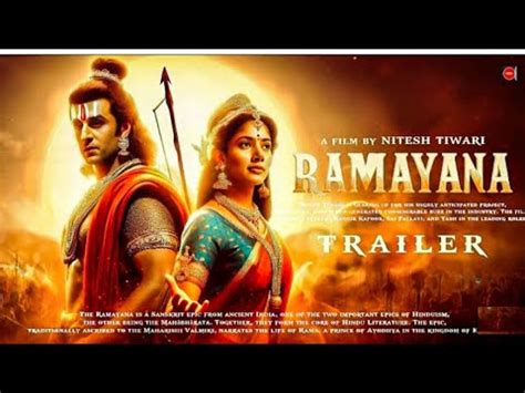 Ramayana - Official Trailer | Ranbir Kapoor | Yash | Sai Pallavi ...