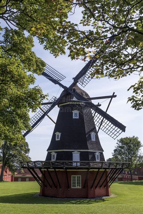 Windmill of Kastellet Citadel in Copenhagen, Denmark Stock Photo - Image of green, city: 248044772