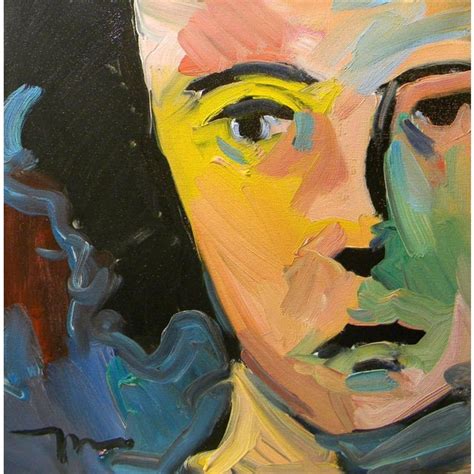 Jose Trujillo Impressionism Original Oil Painting Portrait Woman Half ...