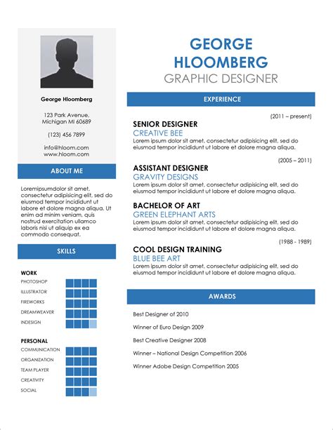 Resume template ms word 2010 - psadochatter