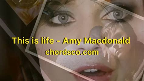 This Is The Life Guitar Chords by Amy Macdonald