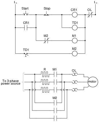 Star Delta Starter Control Wiring Diagram With Timer - Wiring Diagram