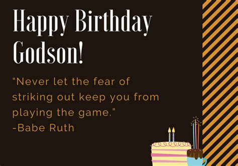 101 Best Happy Birthday Godson Messages and Quotes | FutureofWorking.com