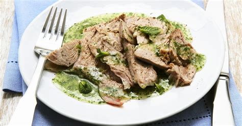 Roast Lamb with Mint Sauce recipe | Eat Smarter USA