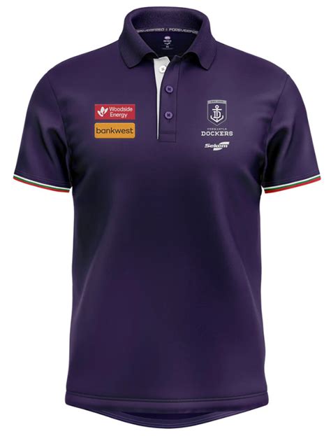 FREMANTLE DOCKERS AFL Clothing Polo T-Shirt Cap Beanie & AFL Merchandise: AFL Fremantle Dockers ...