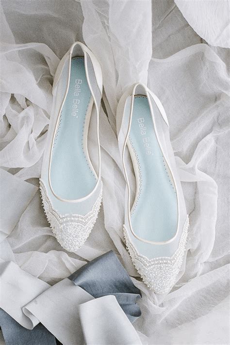 11 Fashionable and Comfortable Wedding Flats For Modern Brides - Praise Wedding