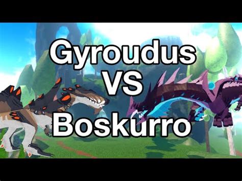 Gyroudus VS Boskurro! | Creatures of Sonaria - YouTube