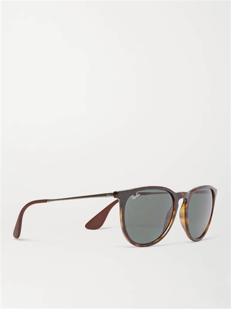 Tortoiseshell Erika Round-Frame Tortoiseshell Acetate Sunglasses | RAY-BAN | MR PORTER