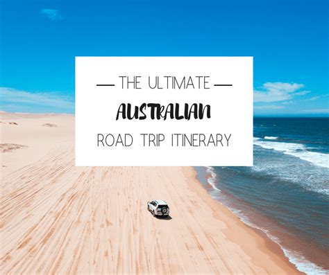 The Ultimate Australian Road Trip Itinerary - Buddy The Traveling Monkey