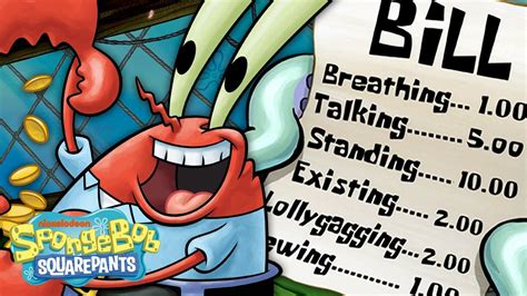 Mr. Krabs' GREEDIEST Moments Ever! 🦀💰 SpongeBob