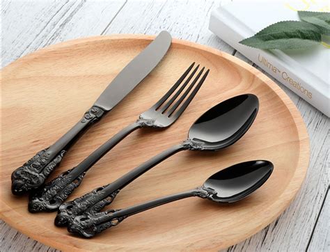 Gothic Flatware Set | Flatware set, Stainless steel flatware, Cutlery set