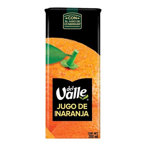 Jugo Del Valle naranja 200 ml | Walmart