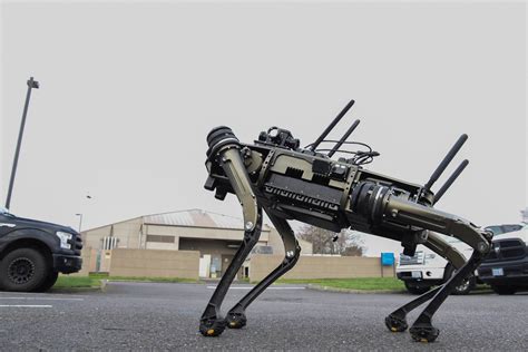 Robot dog reports for duty > Dobbins Air Reserve Base > Article Display