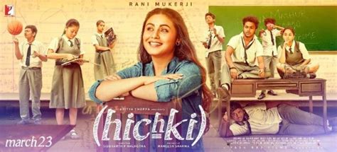 Hichki Movie Poster : hichki on Rediff Pages