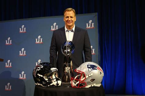 The Super Bowl in Houston gave Roger Goodell a chance to be human and ...