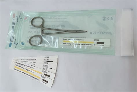 Steam Sterilization Indicator Strip Class 3/4/5 Chemical Indicators Test Strips for Autoclave ...