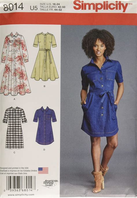 Shirt Dress Sewing Patterns – Free Patterns