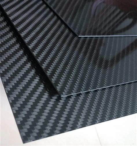 Real Carbon Fibre/fiber Sheet 3mm Thick 500x500mm - Buy Real Carbon ...