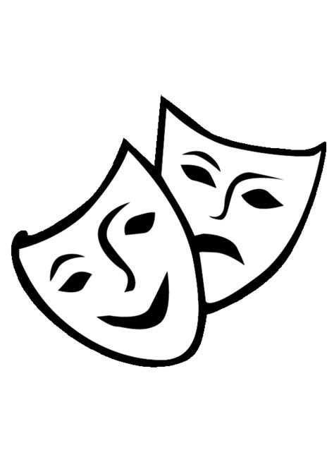 Drama Masks Vector - ClipArt Best