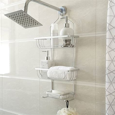 Chrome Shower Shelf: Organize Your Bathroom In Style!