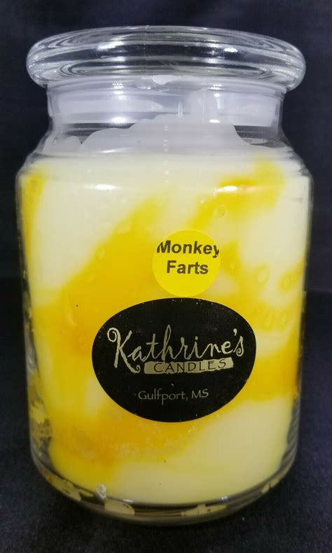 Monkey Farts Jar Candle