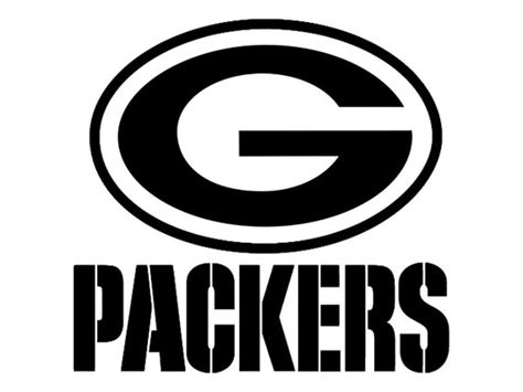 Green Bay packers NFL football sport logo vinyl sticker decal