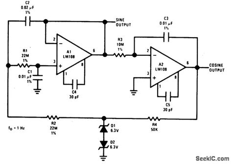 SINE_WAVE_OSCILLATOR - Electrical_Equipment_Circuit - Circuit Diagram - SeekIC.com