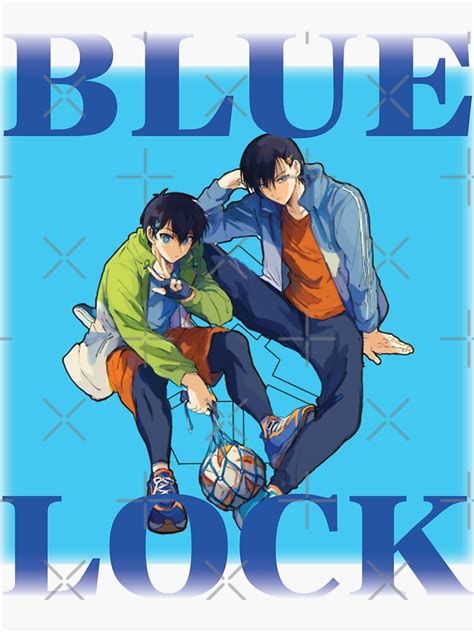 " Blue Lock Blue Lock Manga Anime " Sticker for Sale by ZippedShawn ...